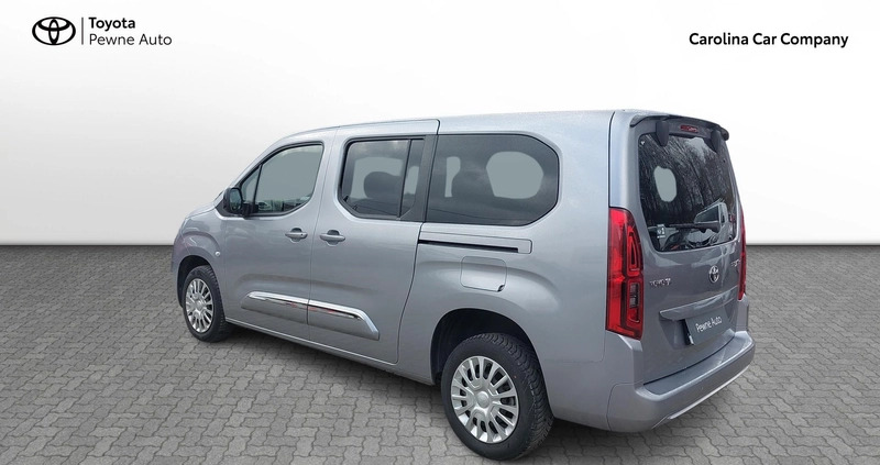 Toyota Proace City Verso cena 133900 przebieg: 25349, rok produkcji 2022 z Szczytna małe 407